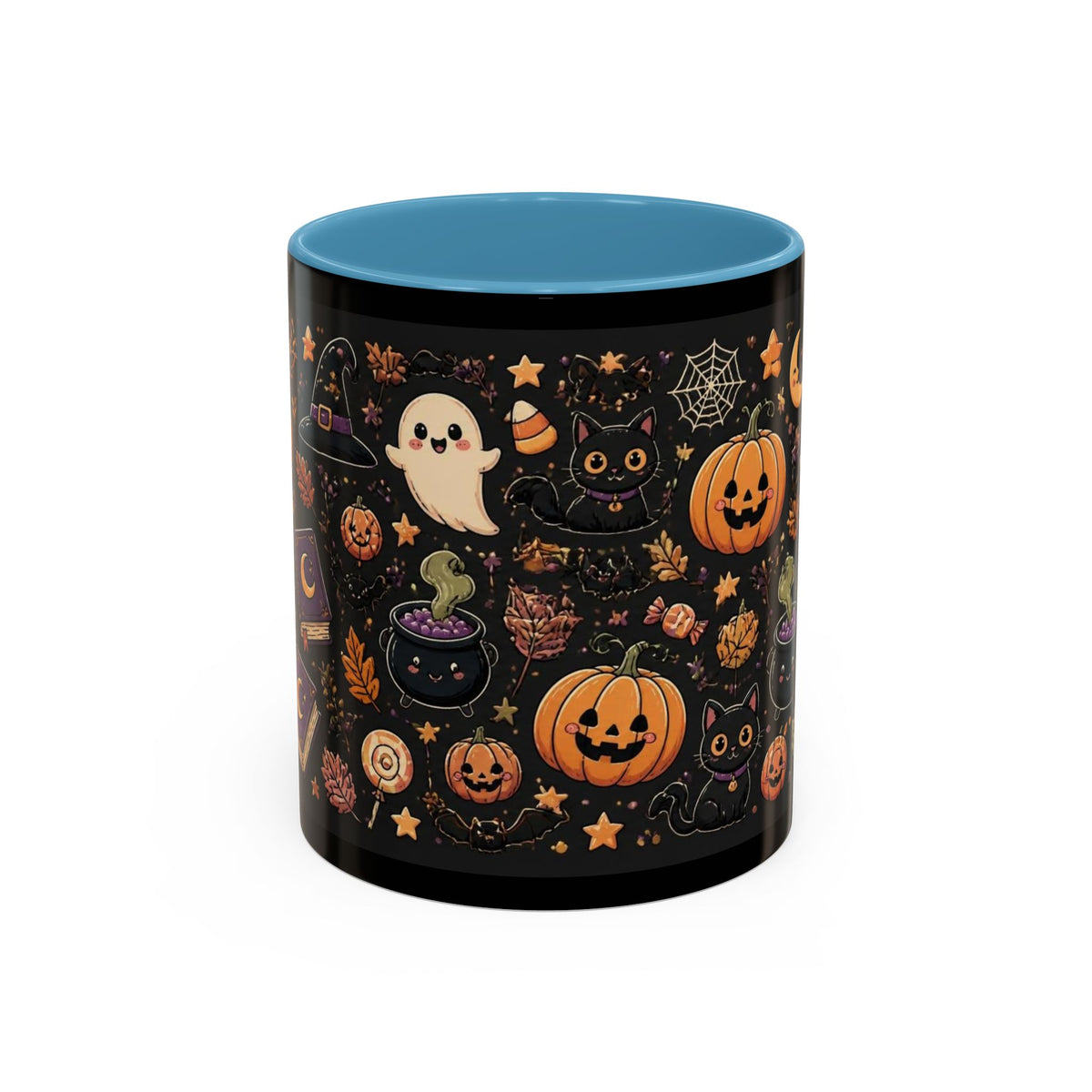 Cute Halloween Ghosts and Pumpkins Coffee Mug