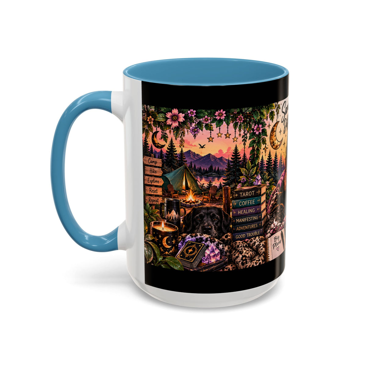 “Same Bitch Different Day” Cozy Witch Coffee Mug