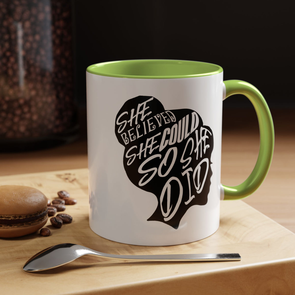 She Believed She Could So She Did Coffee Mug