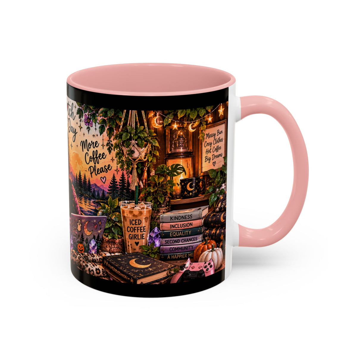 “Same Bitch Different Day” Cozy Witch Coffee Mug