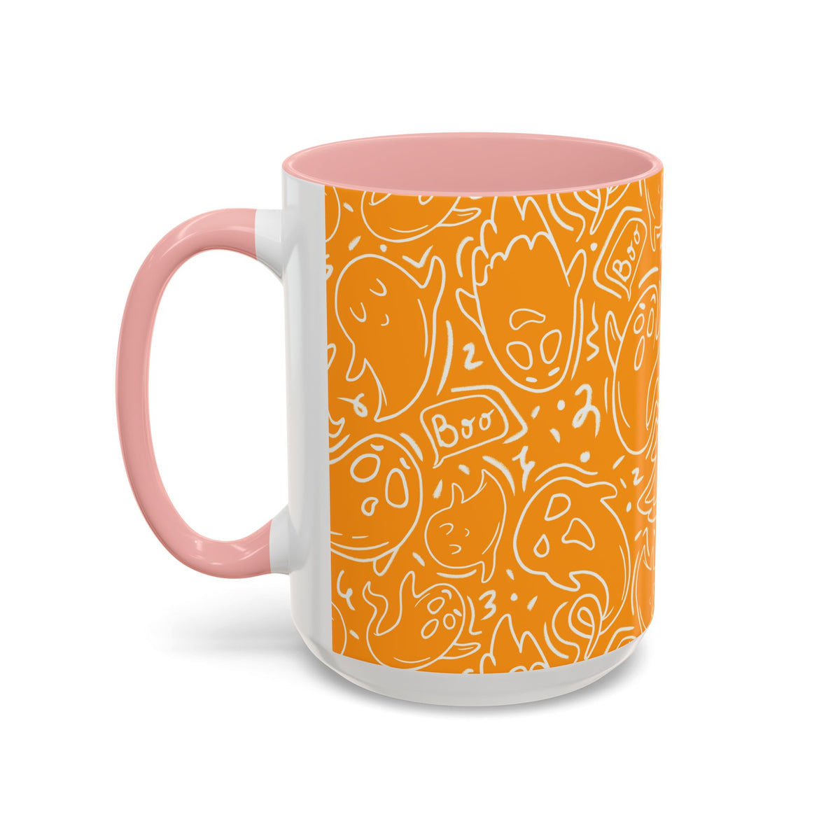 Halloween Ghost Doodle Coffee Mug
