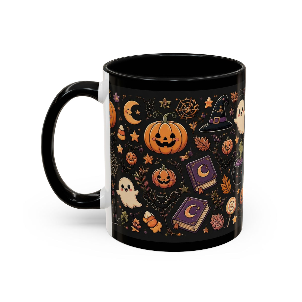 Cute Halloween Ghosts and Pumpkins Coffee Mug