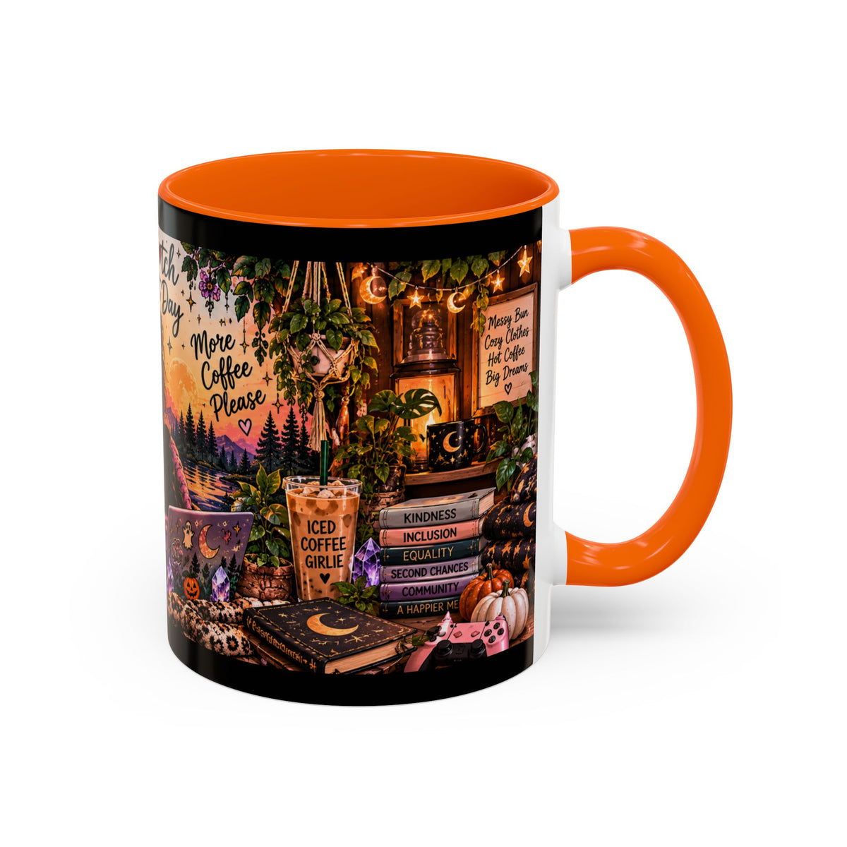 “Same Bitch Different Day” Cozy Witch Coffee Mug