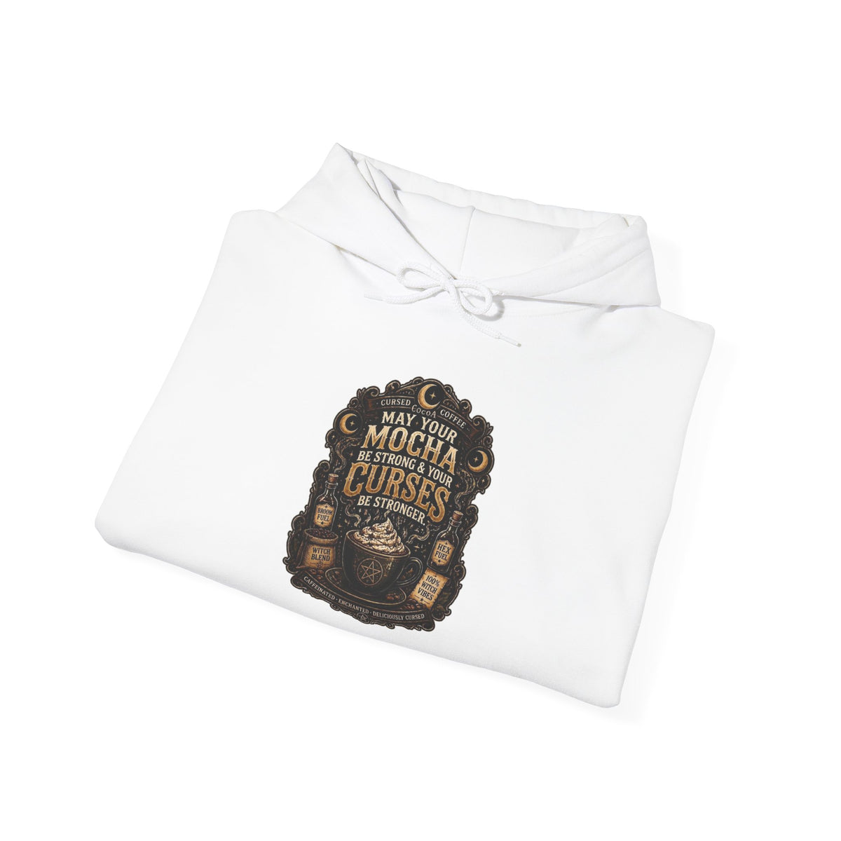Mocha Curses Hoodie — Funny Coffee Lover Sweatshirt