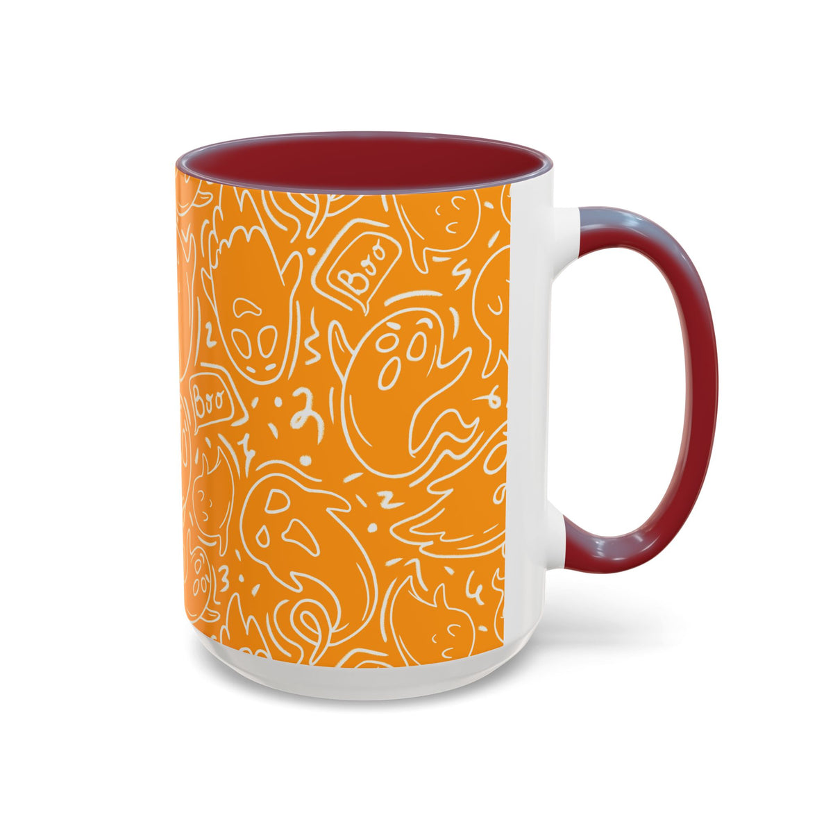 Halloween Ghost Doodle Coffee Mug