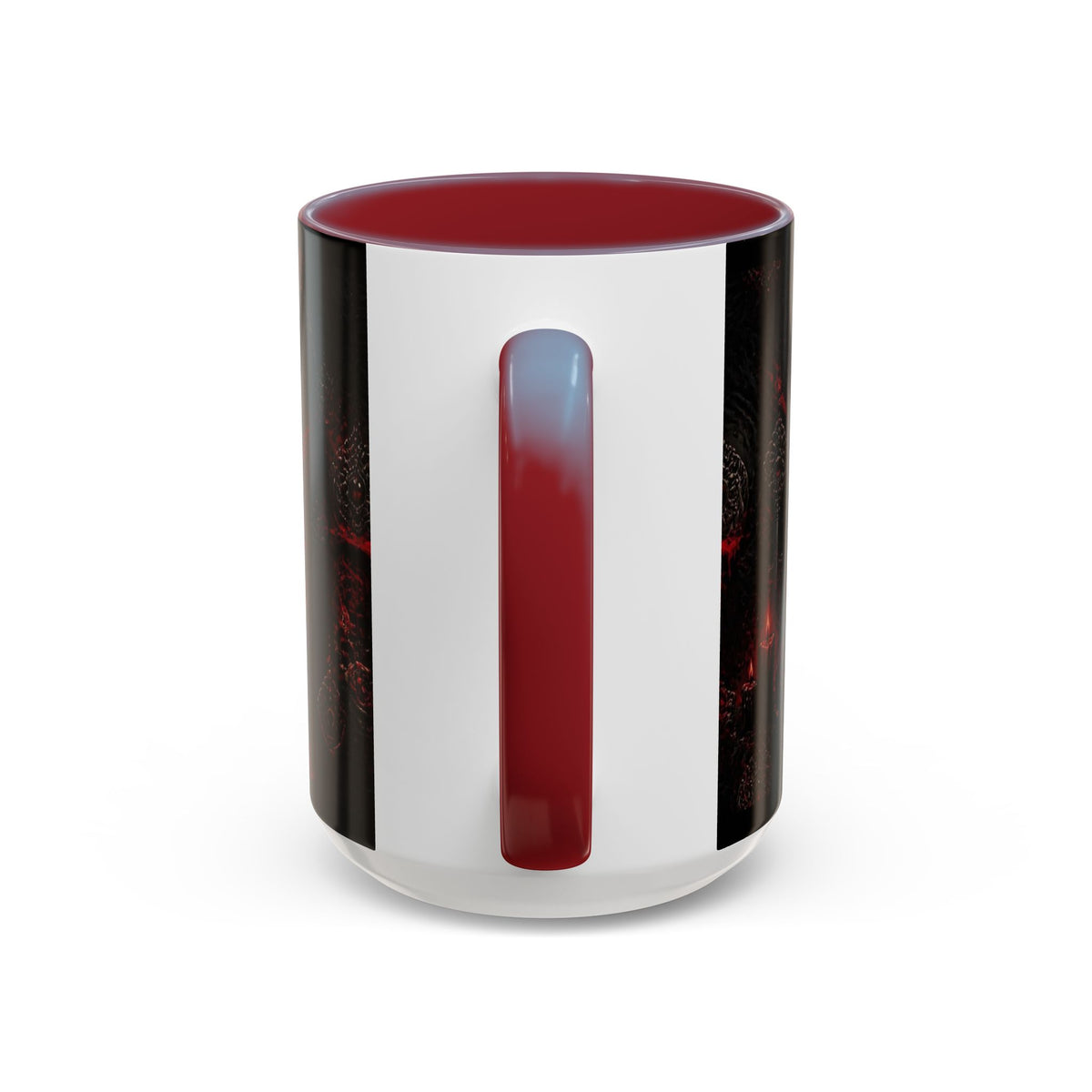 Skull & Red Roses Coffee Mug