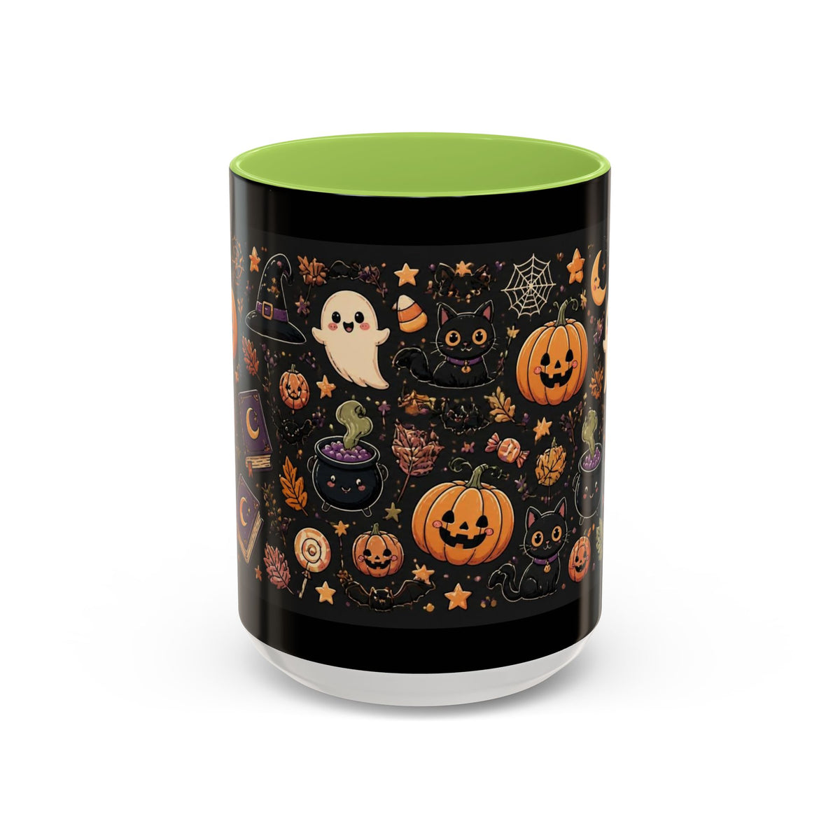 Cute Halloween Ghosts and Pumpkins Coffee Mug