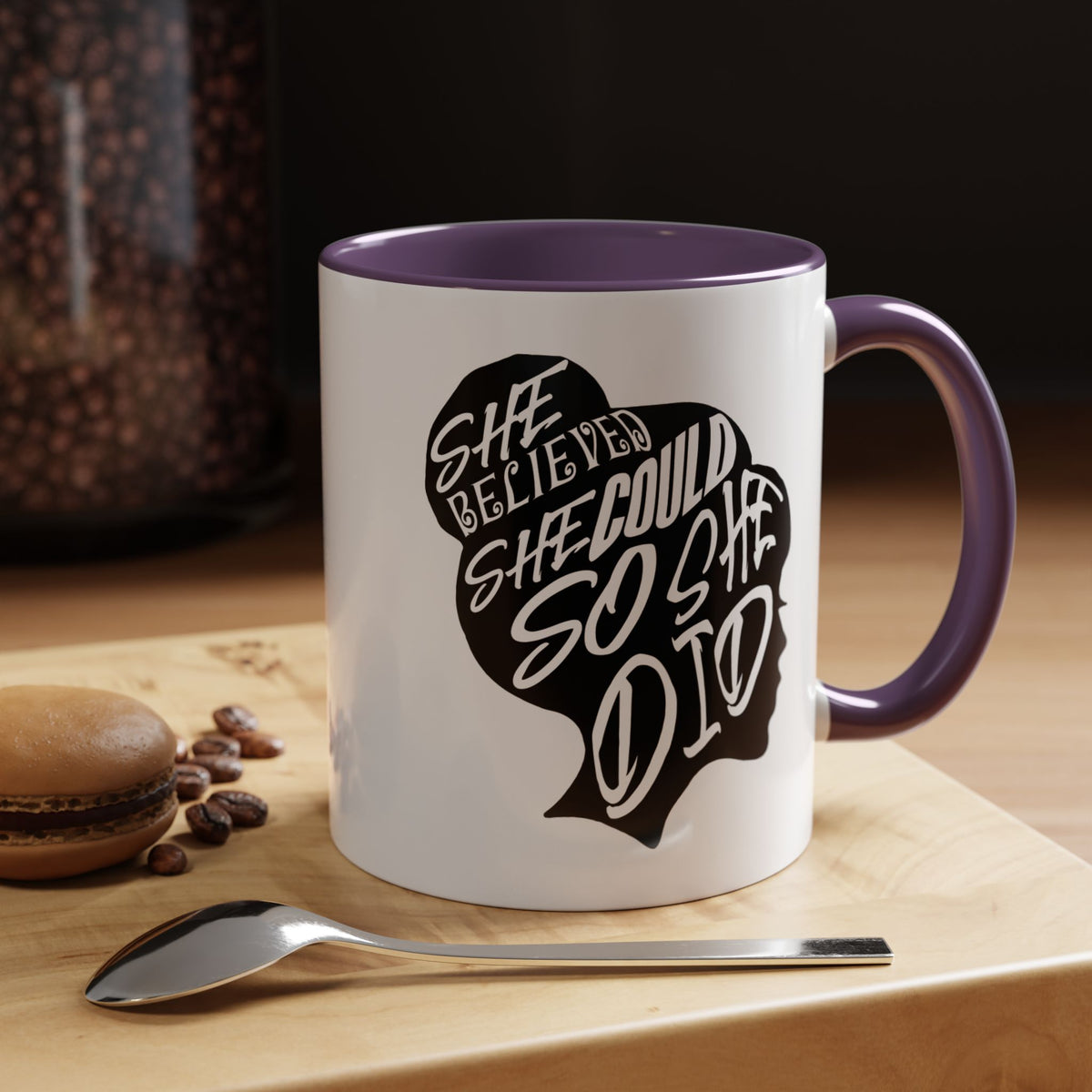 She Believed She Could So She Did Coffee Mug