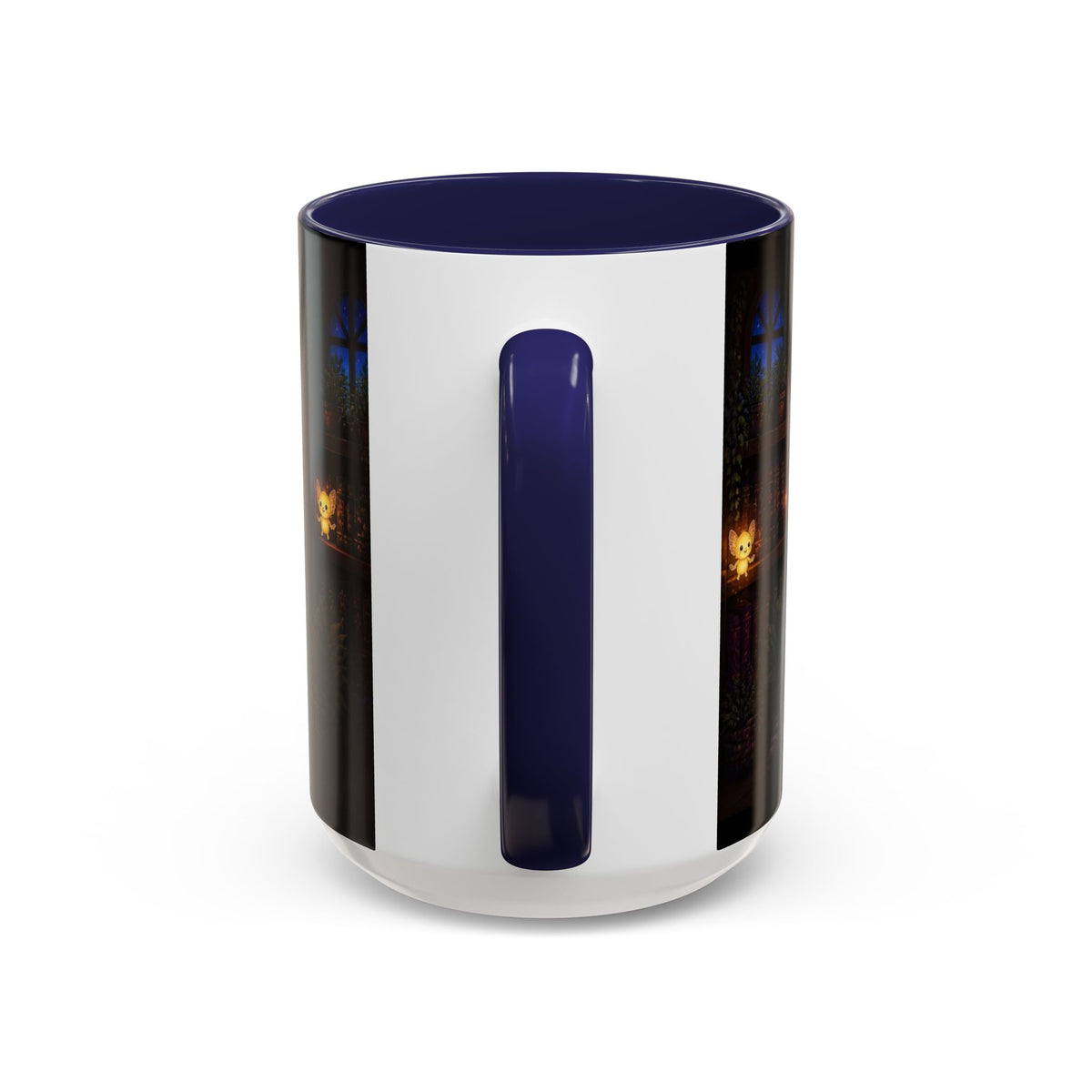 Cozy Witch Reading with sprites Coffee Mug
