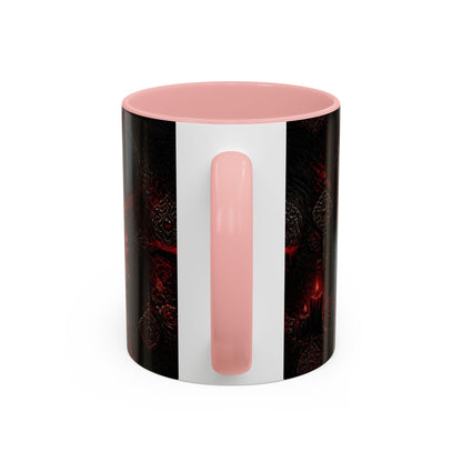 Skull & Red Roses Coffee Mug