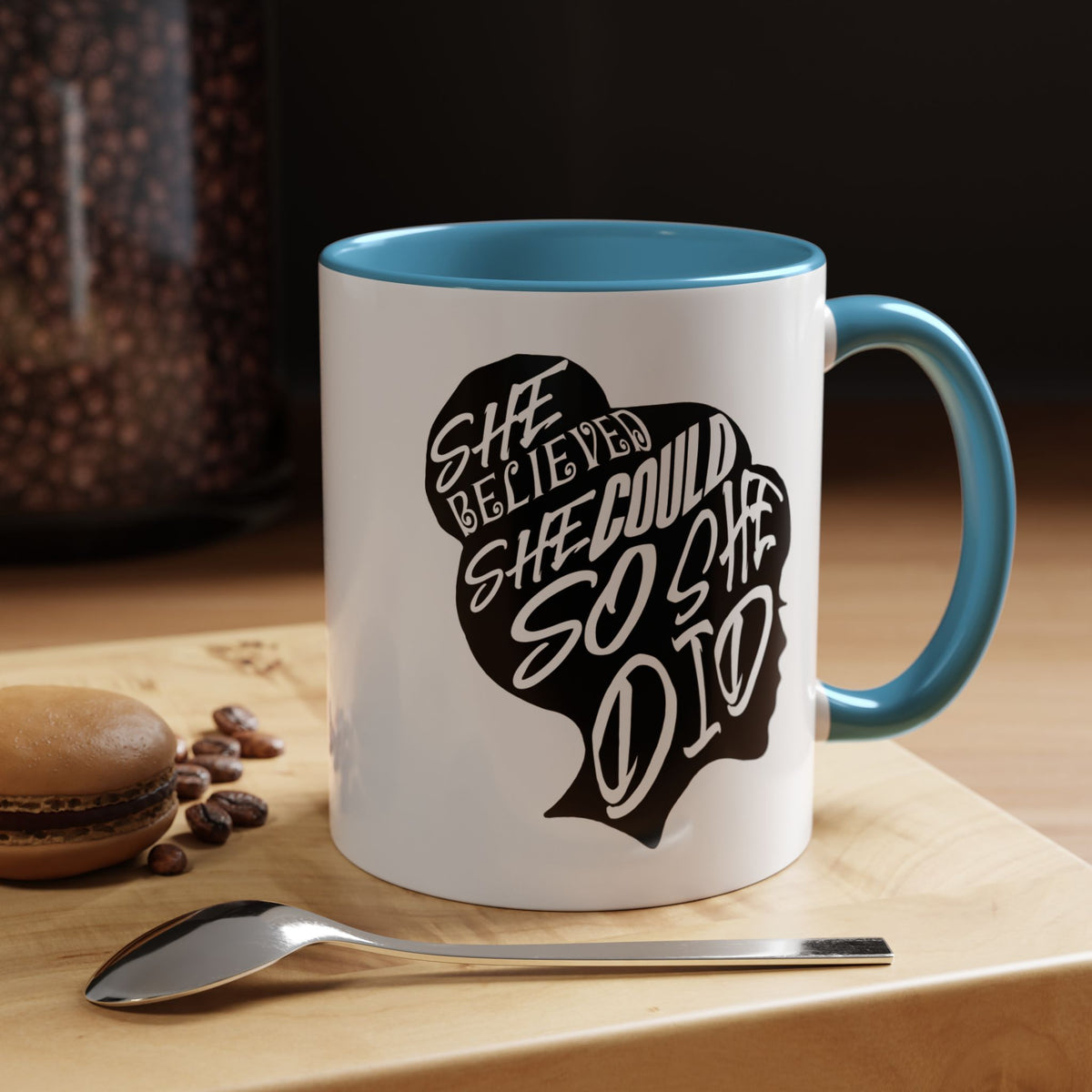 She Believed She Could So She Did Coffee Mug