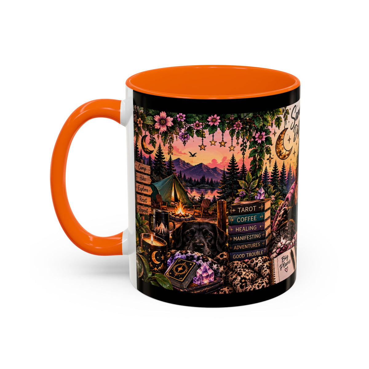 “Same Bitch Different Day” Cozy Witch Coffee Mug