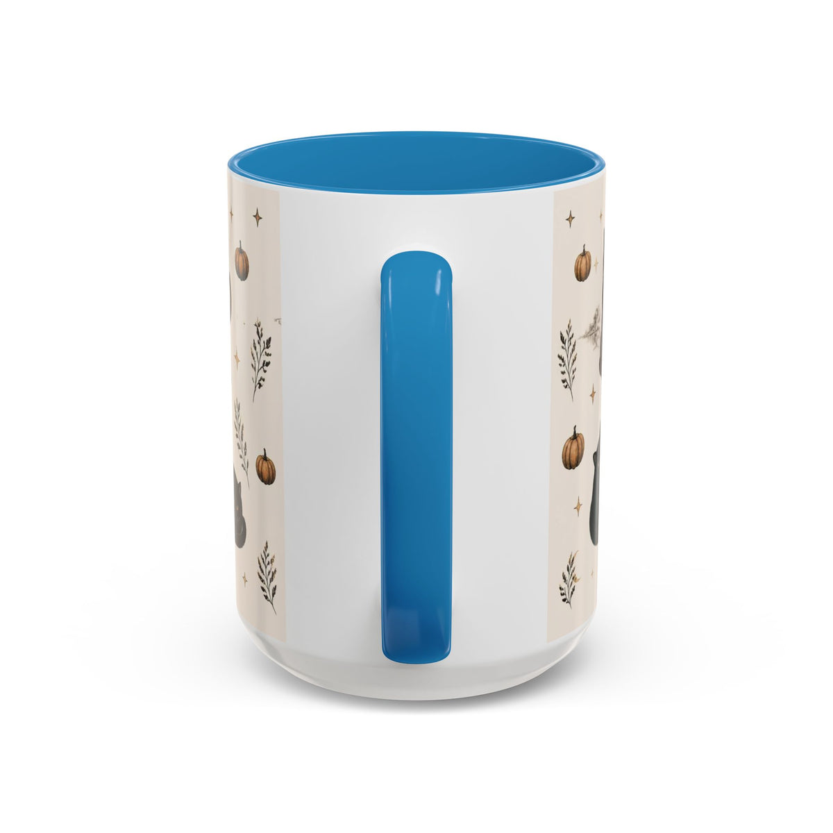 Black Cat Pattern Coffee Mug