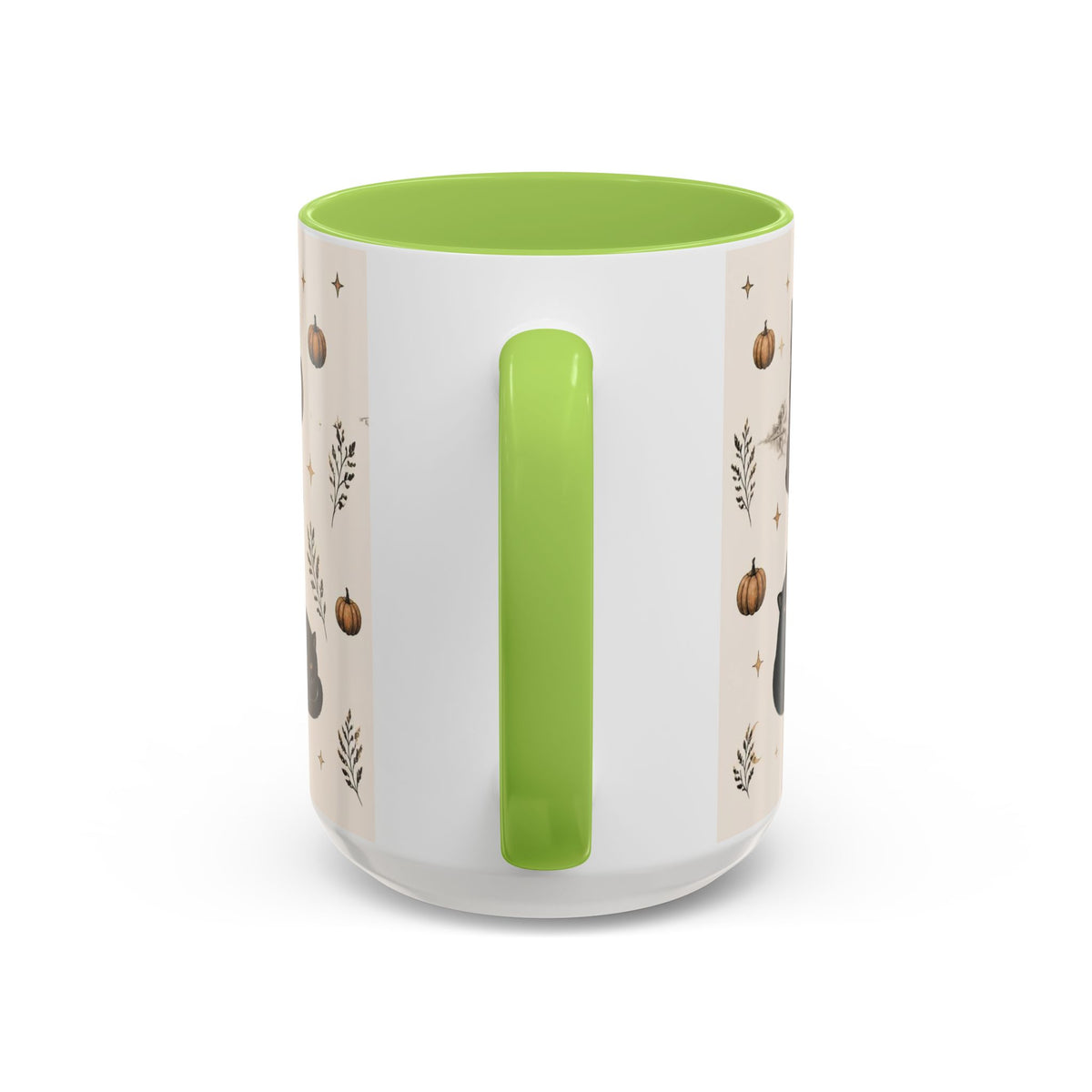 Black Cat Pattern Coffee Mug