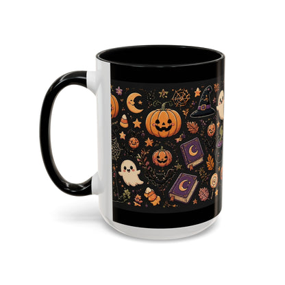 Cute Halloween Ghosts and Pumpkins Coffee Mug