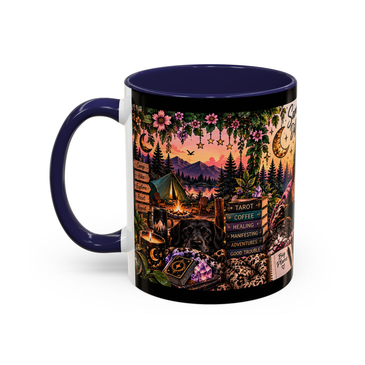 “Same Bitch Different Day” Cozy Witch Coffee Mug