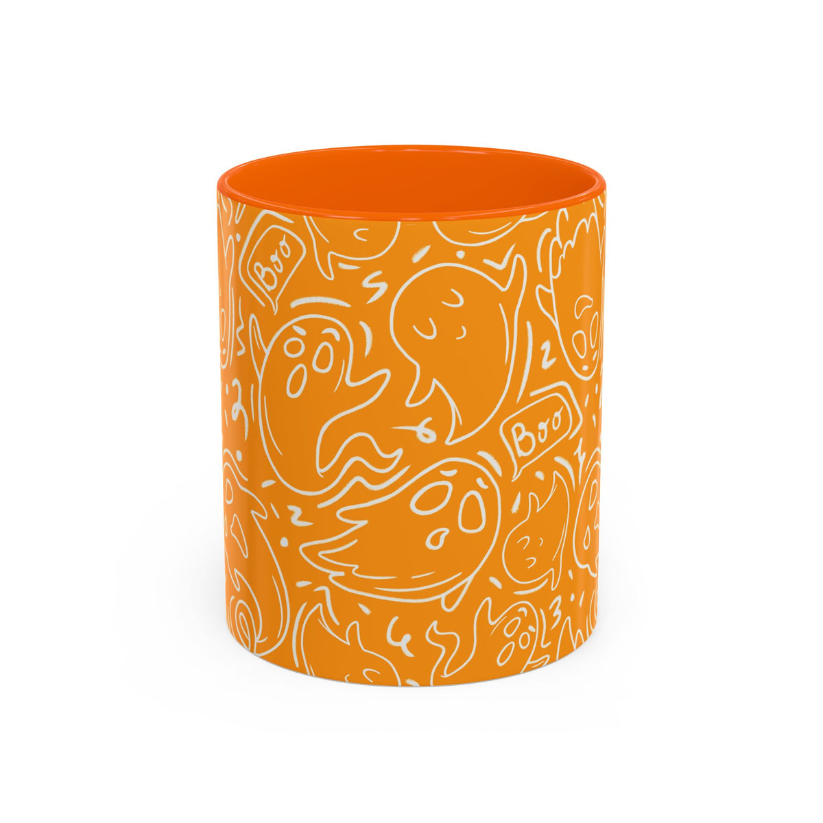 Halloween Ghost Doodle Coffee Mug