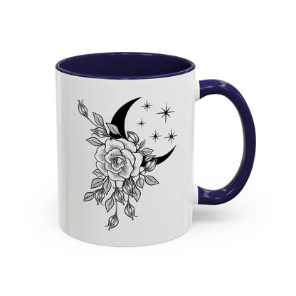 Moon & Rose Coffee Mug