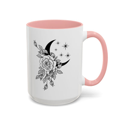 Moon & Rose Coffee Mug