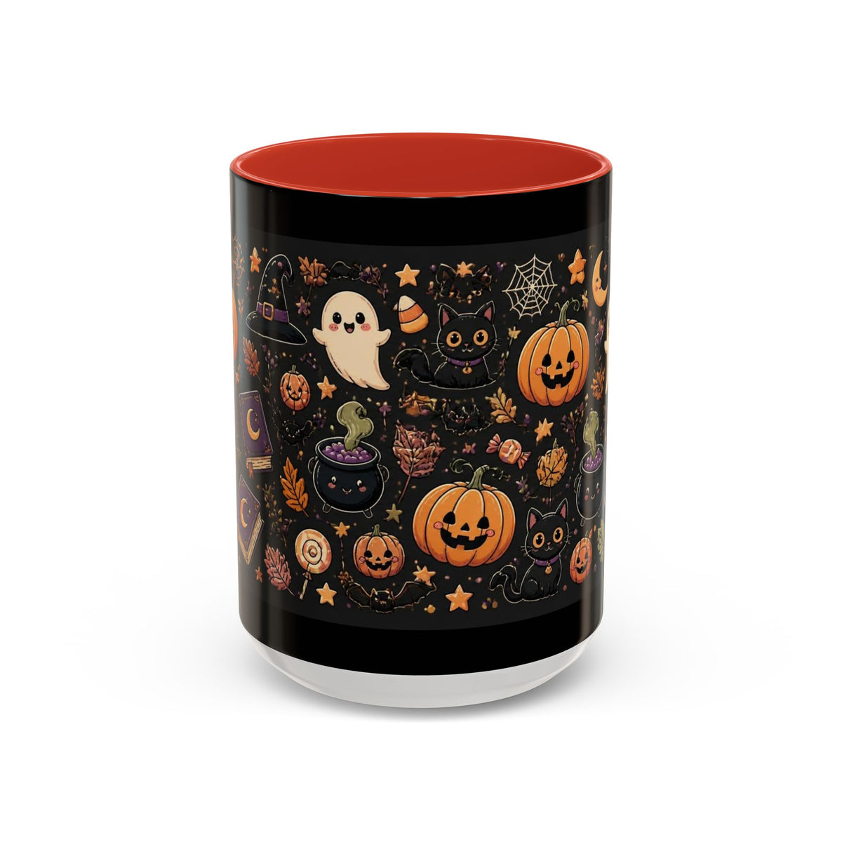 Cute Halloween Ghosts and Pumpkins Coffee Mug
