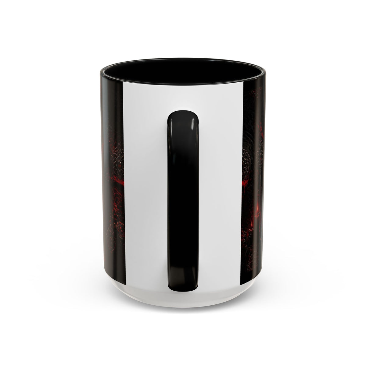 Skull & Red Roses Coffee Mug