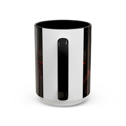 Skull & Red Roses Coffee Mug