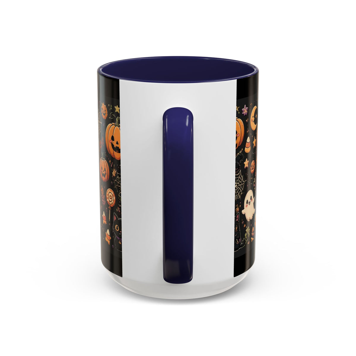 Cute Halloween Ghosts and Pumpkins Coffee Mug