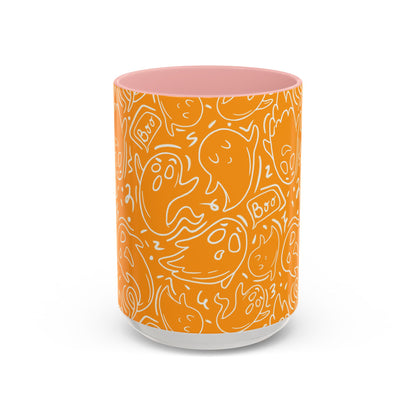 Halloween Ghost Doodle Coffee Mug
