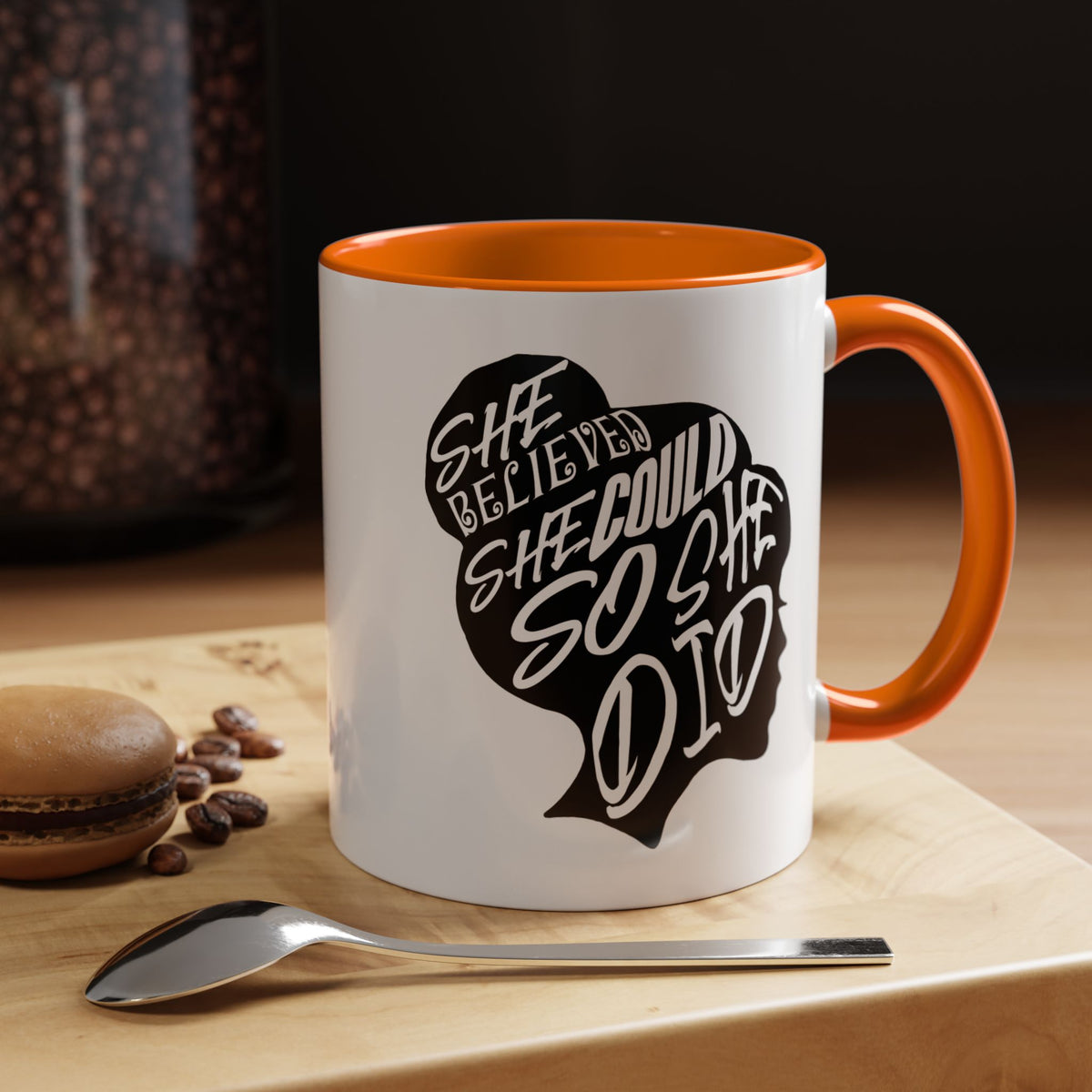 She Believed She Could So She Did Coffee Mug