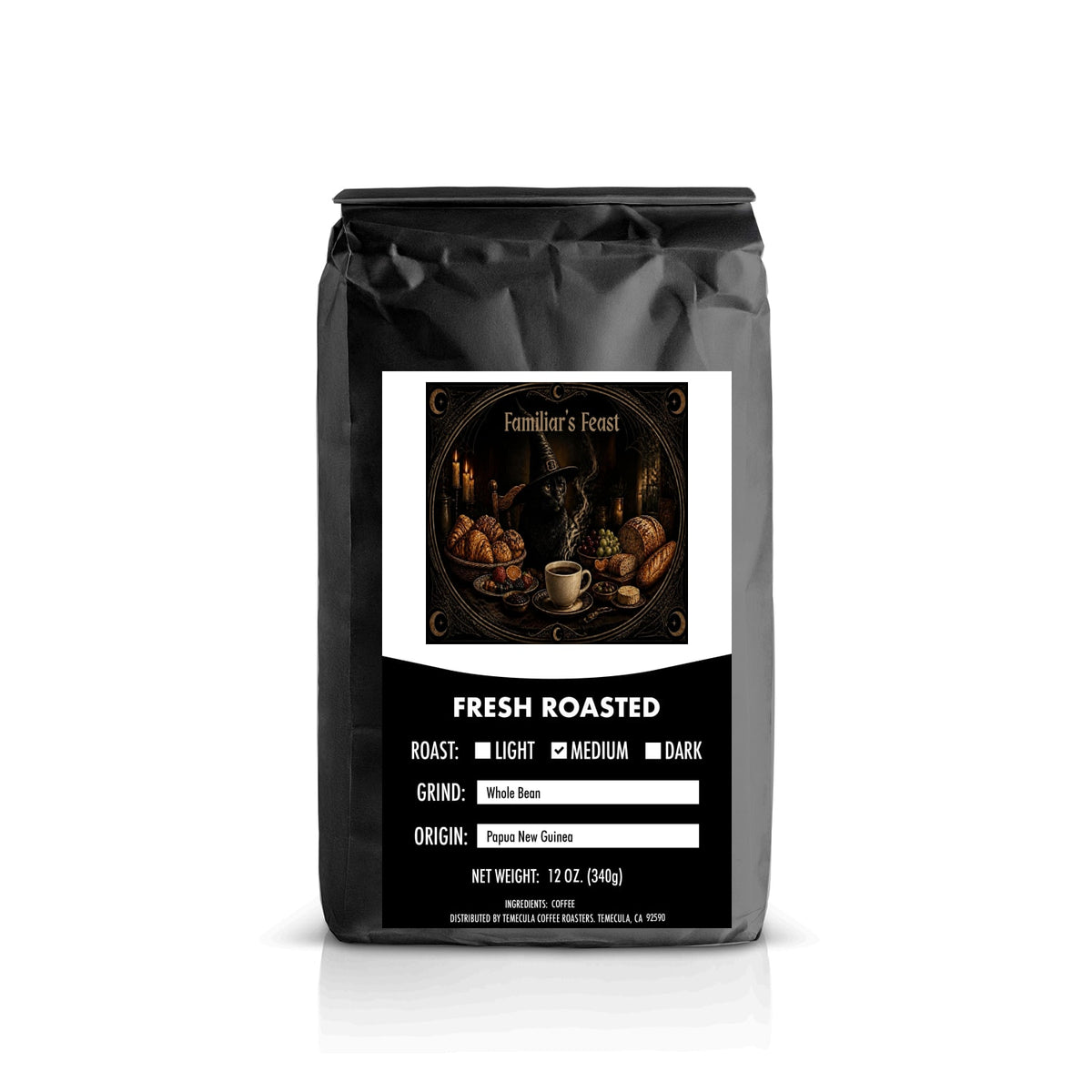  coffee bag on a white background